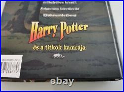 RARE Harry Potter and the Philosophers Stone Hungarian Translated 1st edition