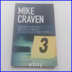 RARE LIMITED 1ST EDITION Assume Nothing, Believe Nobody, Challenge Everything