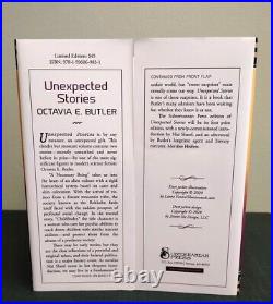 RARE LTD Unexpected Stories Octavia E Butler Subterranean First 1st Edition 2020