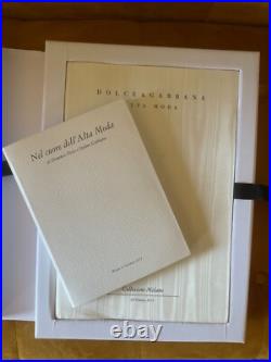 RARE Limited Edition book set Dolce & Gabbana Alta Moda milan 2013 Italy RARE Limited Edition book set Dolce & Gabbana Alta Moda milan 2013 Italy