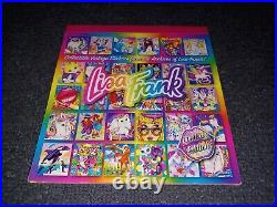 RARE NEW Collectible Lisa Frank Limited Edition Stickers From The Archives Book