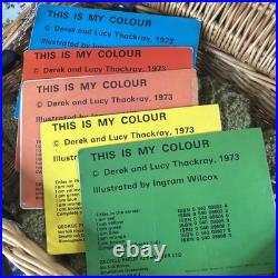 RARE SET This is My Colour Red Yellow Green Blue Orange 1973