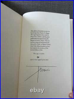 RARE SIGNED LIMITED EDITION CLUB Dual Translation The Flowers Of Evil Baudelaire
