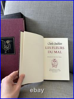 RARE SIGNED LIMITED EDITION CLUB Dual Translation The Flowers Of Evil Baudelaire