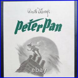 RARE Walt Disney Peter Pan Sketchbook Series First Edition Limited Run #1609