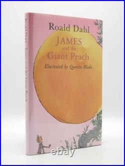 ROALD DAHL James and the Giant Peach SIGNED 1995 1st QUENTIN BLAKE Edition