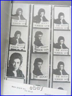 ROCKY HORROR SHOW SCRAPBOOK Time Warp Ltd edition RHPS Tim Curry rare find VG+