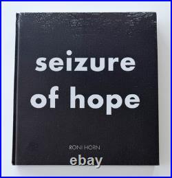 RONI HORN Seizure of Hope LIMITED EDITION Hauser & Wirth 2026 Artist Book SEALED