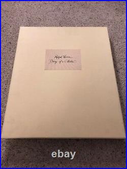Ralph Lauren Diary of a Collection Coffee Table Book 1862 of 3000 Rare