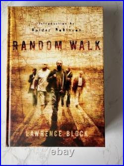 Random Walk Lawrence Block Signed Ltd 112/200 Slipcased Hc Ps Publishing 2008
