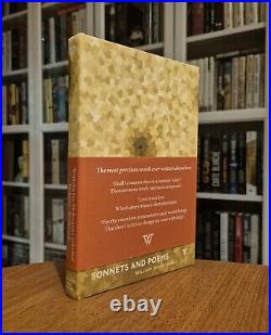 Rare 1st/1st White's Books Fine Edition Sonnets And Poems, William Shakespeare