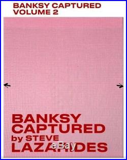 Rare Banksy Captured Vol 2 Print Book Stamped Numbered Edition /5000 Un Signed