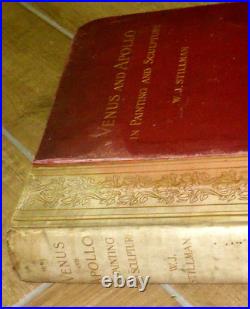 Rare Book Venus & Apollo in Painting & Sculpture, WJ Stillman 1897, #101 of 555