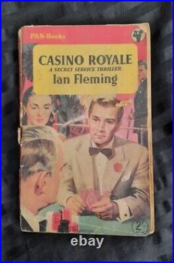 Rare Casino Royale IAN FLEMING Pan Books Ltd 1955 FIRST PAPERBACK