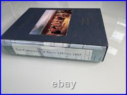 Rare Chronicles Of Golf Book 1457-1857 SIGNED LIMITED EDITION #255