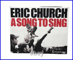 Rare Eric Church A Song to Sing 2011 Hardcover Limited Edition Book