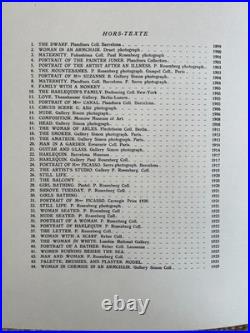 Rare art book 1930's numbered limited 1st edition Picasso coloured pochoirs