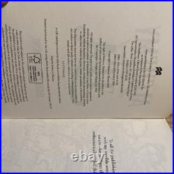 Rebecca Thorne Tomes of Tea COMPLETE SIGNED 1st/1st Sprayed Hardback Set 1-4