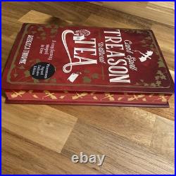 Rebecca Thorne Tomes of Tea COMPLETE SIGNED 1st/1st Sprayed Hardback Set 1-4