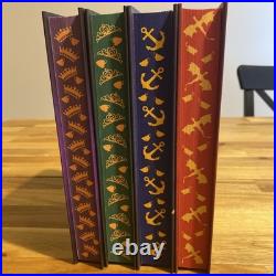 Rebecca Thorne Tomes of Tea COMPLETE SIGNED 1st/1st Sprayed Hardback Set 1-4