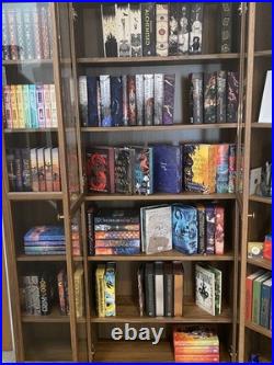 Rebecca Thorne Tomes of Tea COMPLETE SIGNED 1st/1st Sprayed Hardback Set 1-4