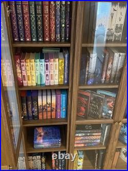 Rebecca Thorne Tomes of Tea COMPLETE SIGNED 1st/1st Sprayed Hardback Set 1-4