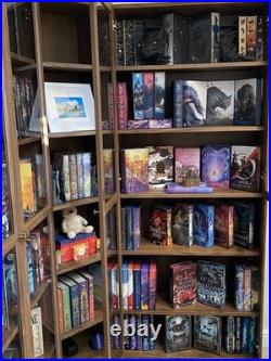 Rebecca Thorne Tomes of Tea COMPLETE SIGNED 1st/1st Sprayed Hardback Set 1-4