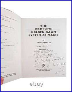 Regardie The Complete Golden Dawn System of Magic Limited Edition Signed Hyatt