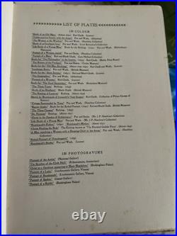 Rembrandt Book of Plates Hardcover by Ballantine and Co Publishers LTD