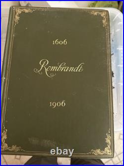 Rembrandt Book of Plates Hardcover by Ballantine and Co Publishers LTD
