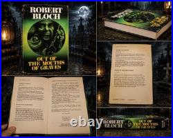 Robert Bloch Out Of The Mouths Of Graves 1980 Uk Hc Dj Horror Book