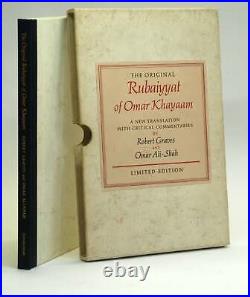 Robert Graves / THE ORIGINAL RUBAIYYAT OF OMAR KHAYAAM Limited Edition