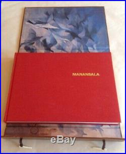 Rodolfo Paras-Perez MANANSALA Philippines Artist Folio Leather Hardcover Book VG