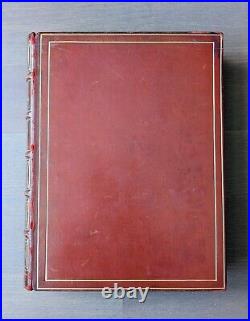 Rolf In The Woods, Ernest Thompson Seton, 1911 Leather Bound First Edition Book