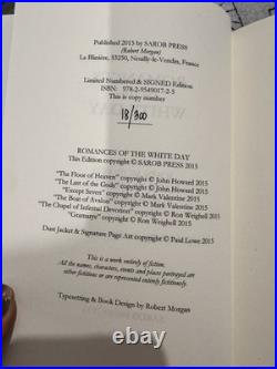 Romances Of The White Day Signed Ltd #18/300 Hc Rare