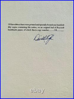 Roycroft Books and Book Makers Signed Limited Edition of ON A HIGH SHELF