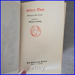Rudyard Kipling Works Edinburgh Society Blue Hardcover Limited Edition 1909