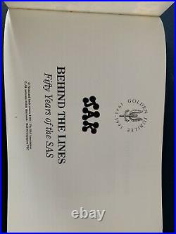 SAS limited 1st edition book'Behind the lines' 50 years of the SAS (1991) JAK