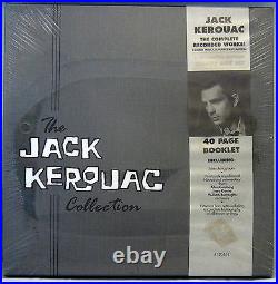 SEALED 4 LP BOX SET THE JACK KEROUAC COLLECTION, BOOK, PHOTOS Rhino Word Beat
