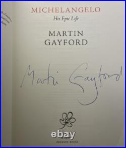 SIGNED 1st Edition Michelangelo His Epic Life by Martin Gayford HB 2013 RARE