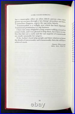 SIGNED A Girl Called Georgina/Over the Sex Border Transgender Memoir, LGBTQ+
