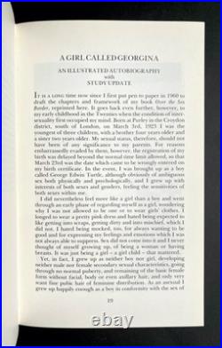 SIGNED A Girl Called Georgina/Over the Sex Border Transgender Memoir, LGBTQ+