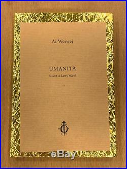SIGNED Ai Weiwei Limited Edition Artist Book Umanita- Only 200 made