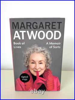 SIGNED-Book of Lives by Margaret Atwood-1st Edition Hardback-Brand New