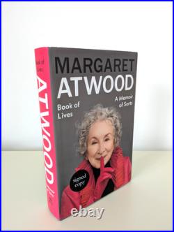SIGNED-Book of Lives by Margaret Atwood-1st Edition Hardback-Brand New