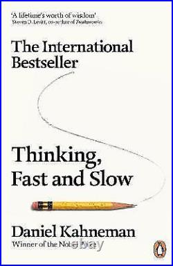 SIGNED COPY Thinking, Fast and Slow by Daniel Kahneman, Very Recently Deceased