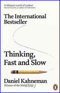 SIGNED COPY Thinking, Fast and Slow by Daniel Kahneman, Very Recently Deceased
