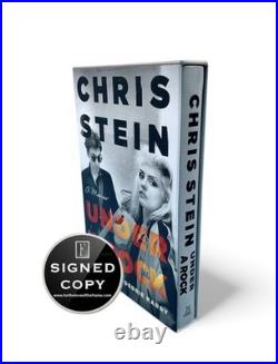 SIGNED Chris Stein Under A Rock Slipcased Limited Edition Book Autograph Blondie