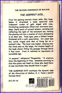 SIGNED E C Tubb, Philip Harbottle The Sleeping City, Malkar Ltd Ed 200, 1999