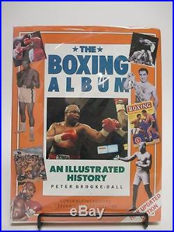 SIGNED Joe Frazier +21 Boxers & Pros! Boxing Album Illustrated History Book LTD
